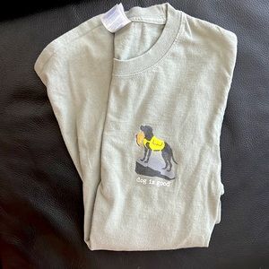 Dog is Good “Never Hike Alone” long sleeve t-shirt